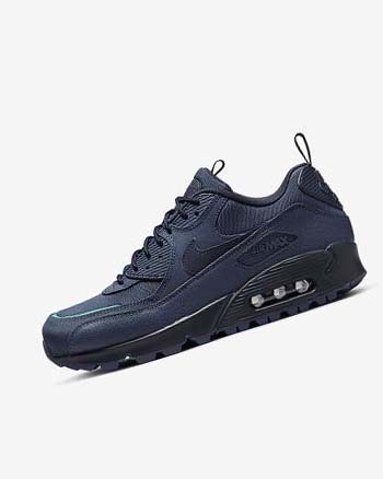 Navy / Obsidian Nike Air Max 90 Surplus Men's Sneakers | CA_3206