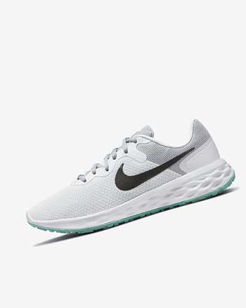 Olive / Pink / Grey Nike Revolution 6 Next Nature Women's Running Shoes | CA_2597