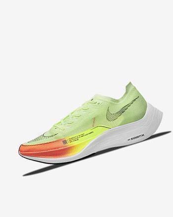 Orange / Green Nike ZoomX Vaporfly Next% 2 Men's Running Shoes | CA_4650