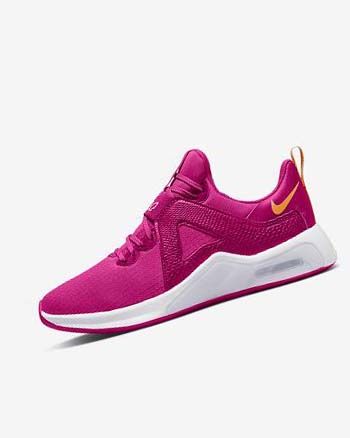 Pink / White / Deep Yellow Nike Air Max Bella TR 5 Women's Training Shoes | CA_2337