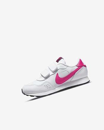 Platinum / Dark Grey / Pink Nike MD Valiant Boys' Shoes | CA_2477
