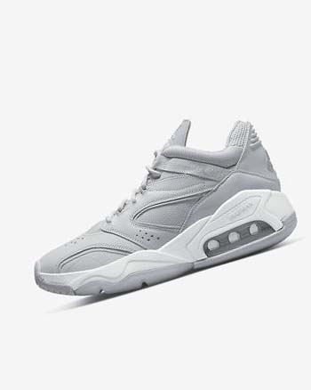 Platinum / White / Grey Nike Jordan Point Lane Men's Basketball Shoes | CA_2310