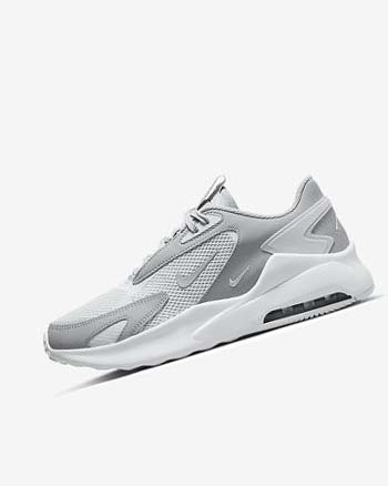Platinum / White / Metal Silver / Grey Nike Air Max Bolt Men's Sneakers | CA_3106
