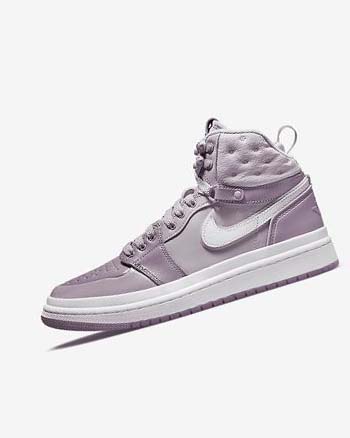 Purple / Grey / White Nike Air Jordan 1 Acclimate Women's Sneakers | CA_3000