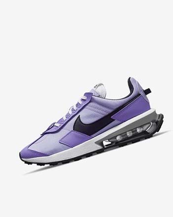 Purple / Purple / Metal Silver / Black Nike Air Max Pre-Day Women's Sneakers | CA_5509