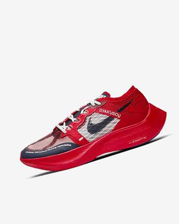 Red / Blue Nike ZoomX Vaporfly Next% x Gyakusou Women's Running Shoes | CA_2525