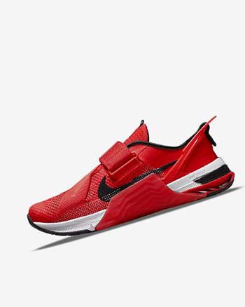 Red / White / Black Nike Metcon 7 FlyEase Women's Training Shoes | CA_3137