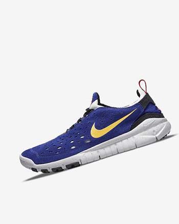 Red / White Nike Free Run Trail Men's Running Shoes | CA_5424