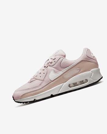 Rose / Pink / Black / White Nike Air Max 90 Women's Casual Shoes | CA_4837