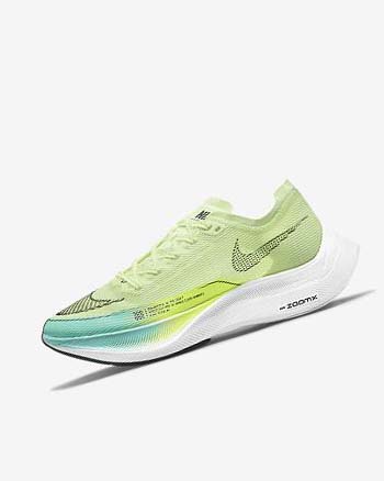 Turquoise / Black Nike ZoomX Vaporfly Next% 2 Women's Running Shoes | CA_1112