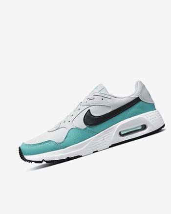 Turquoise / White / Black Nike Air Max SC Men's Sneakers | CA_4709