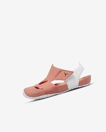 White / Black Nike Jordan Flare Boys' Shoes | CA_3110