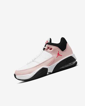 White / Black Nike Jordan Max Aura 3 Boys' Basketball Shoes | CA_4762