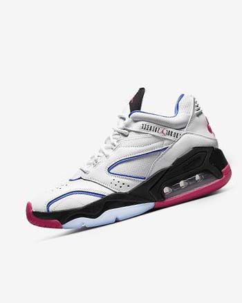 White / Blue / Black / Pink Nike Jordan Point Lane Men's Basketball Shoes | CA_5600