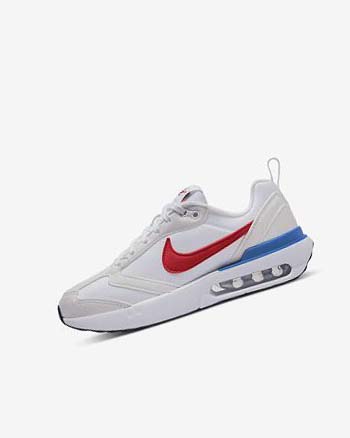 White / Blue / Black / Red Nike Air Max Dawn Boys' Sneakers | CA_2485