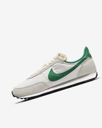 White / Green Nike Waffle Trainer 2 Men's Casual Shoes | CA_4816