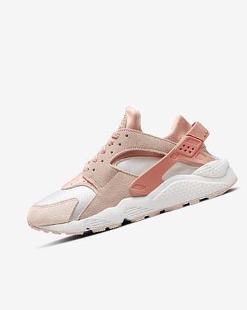 White / Khaki Grey / Light Nike Air Huarache Women's Sneakers | CA_2639