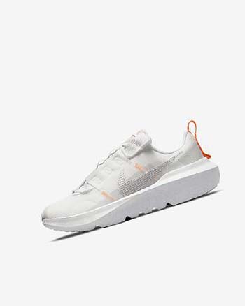 White Nike Crater Impact Boys' Sneakers | CA_2752