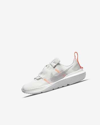 White Nike Crater Impact Boys' Sneakers | CA_5325