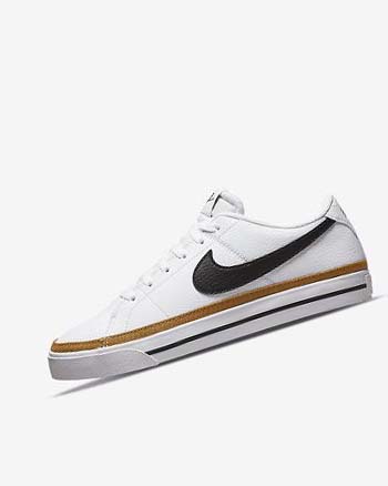 White / Orange / Black Nike Court Legacy Next Nature Women's Sneakers | CA_2953