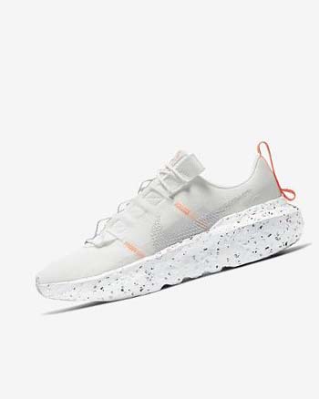 White / Platinum / Grey Nike Crater Impact Women's Sneakers | CA_3011
