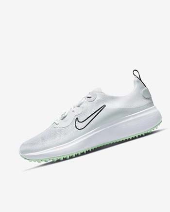 White / Platinum / Mint / Black Nike Ace Summerlite Women's Golf Shoes | CA_4601