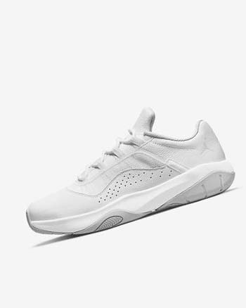 White / Platinum Nike Air Jordan 11 CMFT Low Men's Basketball Shoes | CA_2208