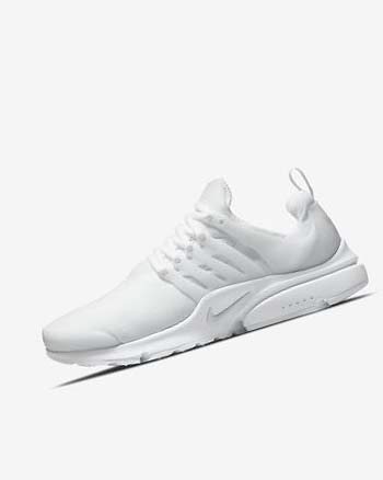 White / Platinum Nike Air Presto Men's Sneakers | CA_4498