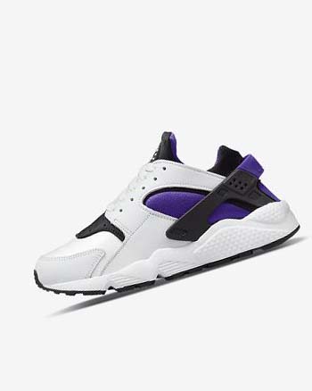 White / Purple / Black Nike Air Huarache Women's Sneakers | CA_5125