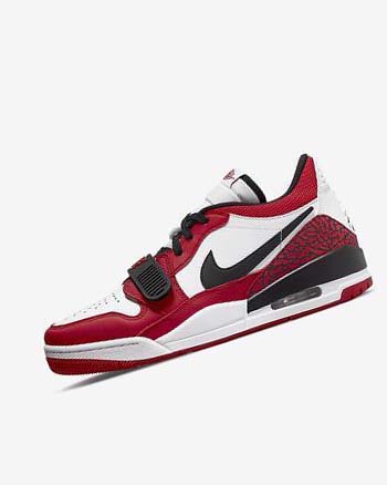 White / Red / Black Nike Air Jordan Legacy 312 Low Men's Basketball Shoes | CA_4919