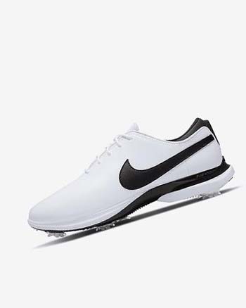 White / White / Black Nike Air Zoom Victory Tour 2 Women's Golf Shoes | CA_2815