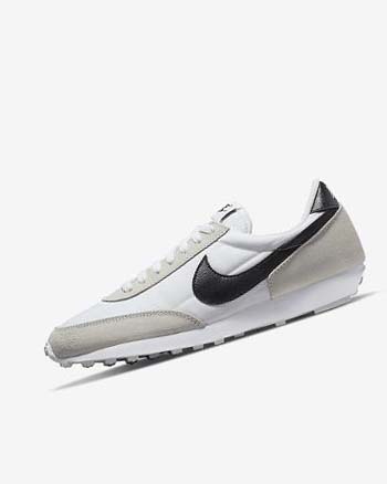 White / White / Black Nike Daybreak Women's Sneakers | CA_5494