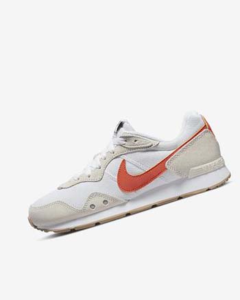 White / White / Black / Orange Nike Venture Runner Women's Sneakers | CA_3241