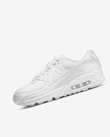 White / White / White Nike Air Max 90 Women's Casual Shoes | CA_2447