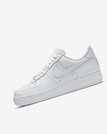 White / White / White / White Nike Air Force 1 '07 Women's Sneakers | CA_3090